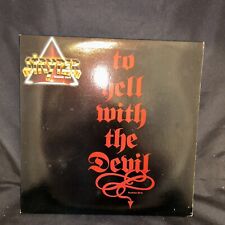 Stryper ‎– To Hell With The Devil (1986) Enigma – 82339-1 USA censored Autograph