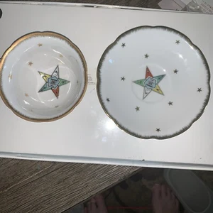 Lefton Eastern star Tea Cup And Saucer - Picture 1 of 5