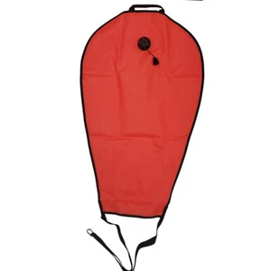 Lift Bag with Dump Valve, Orange Vinyl, 60 Pound Capacity - Picture 1 of 4
