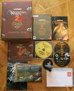 NEVERWINTER NIGHTS 2 CHAOTIC EVIL EDIZIONE DA COLLEZIONE PC DVD-ROM, 2006 COMPLETO - Foto 1 di 11
