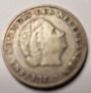 Netherlands Antilles1952 Gulden, World Silver Coin. - Picture 1 of 2