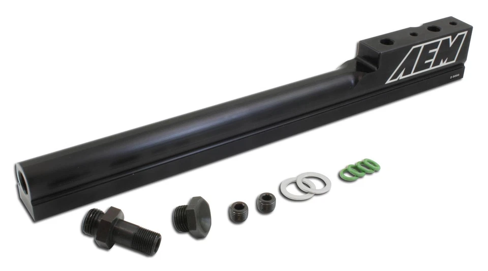 AEM HIGH VOLUME HI FLOW FUEL RAIL 94-01 ACURA INTEGRA RS LS GS SE B18 B18B B18B1 - Image 1 of 1