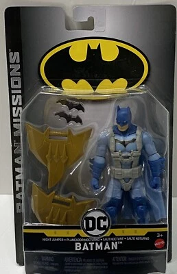 DC COMICS Batman Missions **NIGHT JUMPER BATMAN** Brand New 6” Action Figure - Image 1 of 4