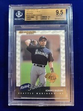 🌟 2001 Donruss Baseball's Best BRONZE #195 Ichiro Suzuki RC BGS 9.5 RARE /999