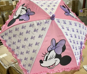 *Wholesale Lot of 14* Disney Minnie Mouse Kids Umbrellas BRAND NEW WITH TAGS - Picture 1 of 3