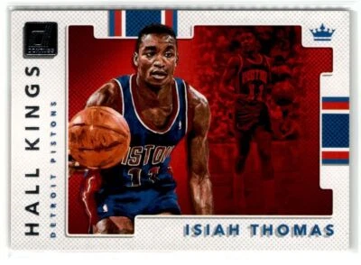 Isiah Thomas Detroit Pistons 2017-18 Donruss Hall Kings #11 - Image 1 of 2