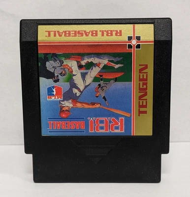 Auténtico cartucho de juego Nintendo NES RBI de béisbol (Tengen) NES | Probado Foto 1 de 2