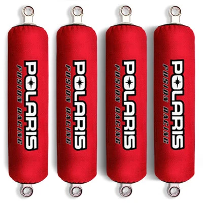 RED Shock Covers POLARIS Sportsman 400 500 600 700 800 EFI HO (Set of 4) NEW - Image 1 of 4