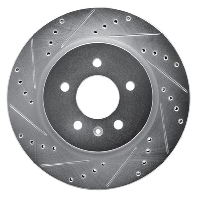 For Buick Regal Sportback 18-20 Brake Rotor eLINE Drilled & Slotted 1-Piece Rear Foto 1 de 4