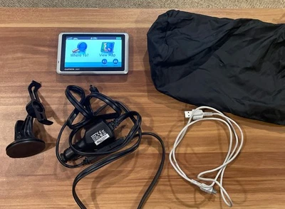 Garmin Nuvi 1350LM GPS Navigator Bundle Working. - Image 1 of 4