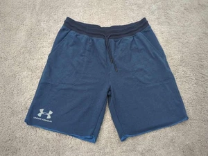 Pantalones Cortos para Sudar Under Armour Para Hombres 2XL Azul Tirar de Sueltos Heatgear Atléticos Informales - Imagen 1 de 8