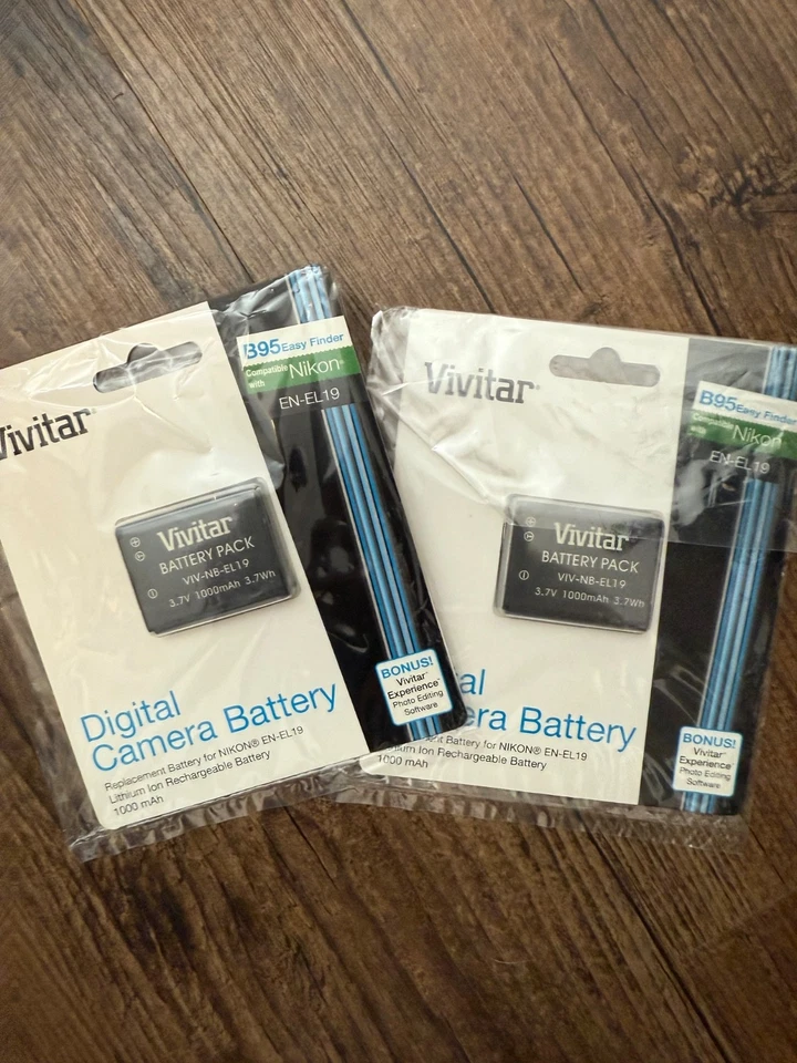 Vivitar Digital Camera Battery EN-EL19 Brand New - Nikon Compatible  - Image 1 of 3