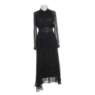Zara, Maxikleid, Größe: XS, Schwarz/Grün/Weiß, Polyester/Viskose, Gepunktet -1f9 - Bild 1 von 4