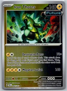 Iron Thorns 062/162 Reverse Holo SV05: Temporal Forces NM - Picture 1 of 2