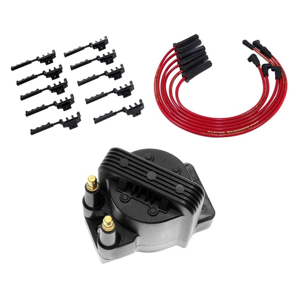 For Chevy Impala 00-04 Taylor Cable 3-Pc ThunderVolt 8.2mm Ignition Wire Kit Foto 1 de 2