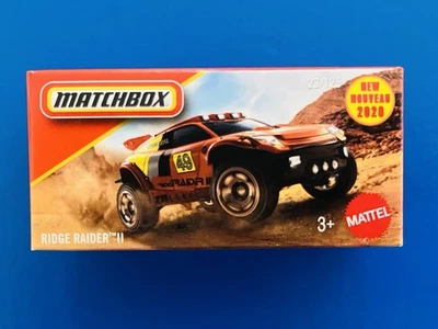 2026 Matchbox Power Grabs 2026 MBX RIDGE RAIDER II 4x4 DESERT RALLY RACER new! - image 1 of 4