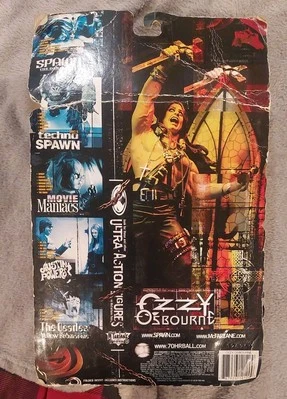 ×•OZZY OSBOURNE•× 1999 McFarlane Toys Ultra Figura de Acción Murciélagos Sin Cabeza Foto 1 de 4