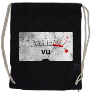 VU VOLUME UNITS METER II Turnbeutel Decibel Music Bass Retro Vinyl Stereo - Picture 1 of 1