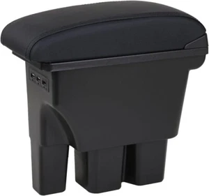 Armrest Center Console Storage Box USB Black for Suzuki Jimny JB64 JB74 2018.7- - Picture 1 of 8