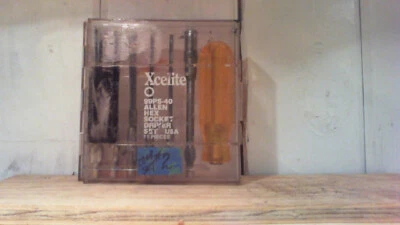 XCELITE 99PS-40 HEX WRENCHES W/ CASE USED AND POSSIBLY ALTERED (SEE DESCRIPT) - Image 1 of 2