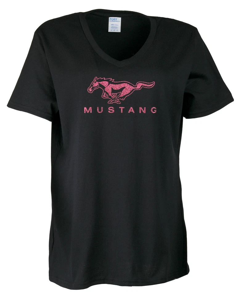 Camisa Mustang Rosa Brillo Damas - Linda y Elegante, Se envía a todo el mundo y GRATIS a EE. UU. Foto 1 de 2