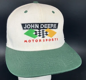 Gorra de Colección John Deere Motorsports Chad Little Bordada SnapBack 6 Paneles EE. UU. - Imagen 1 de 19