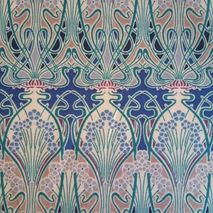 Azul Ianthe Algodón Batista Tela Por 50cm Confección Acolchado - Imagen 1 de 12