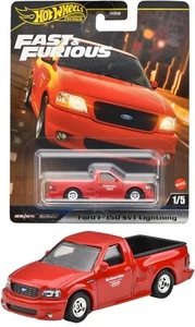 MATTEL Hot Wheels Fast & Furious Ford F-150 SVT Lightning Red HYP75 Mini Car New - Picture 1 of 4