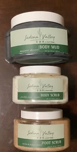 Sedona Body Mud Mojave Desert Körperpeeling Birne & Fußpeeling Kaktus Set.  Neu ohne Karton NOS - Bild 1 von 2