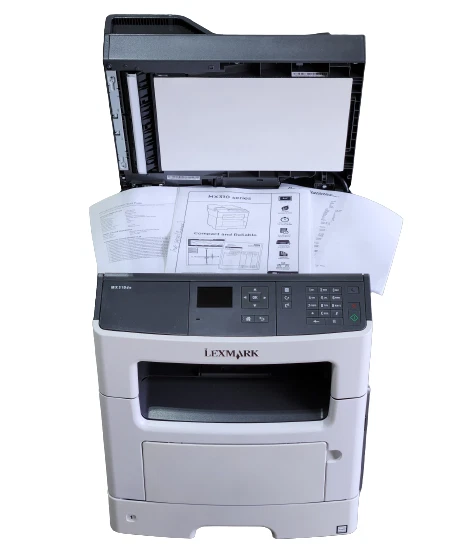 Impresora láser todo en uno Lexmark Mx310dn ¡TOTALMENTE FUNCIONAL! ¡LIMPIO! ¡VER FOTOS!! Foto 1 de 4