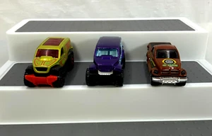 Lot of 3 Hot Wheels Power Panel, Dodge Power Wagon Purple Brown Die Cast - Picture 1 of 6