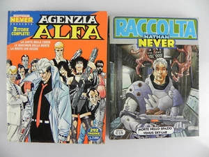 Lotto 2 Volumi RACCOLTA NATHAN NEVER 31 AGENZIA ALFA n 1 Morte nello spazio - Foto 1 di 2
