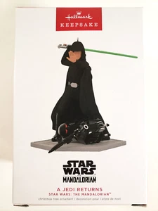 Hallmark Keepsake Star Wars Mandalorian Jedi Returns LUKE SKYWALKER Ornament NEW - Picture 1 of 4