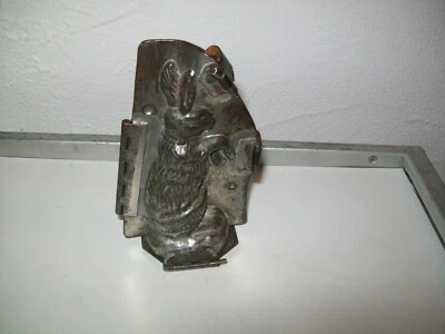 Hase Alte Schokoladenform Backform Osterhase Ostern 30er Jahre  #113 - Bild 1 von 4
