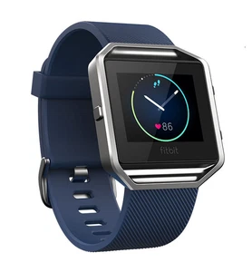 NEW Fitbit - FB502SBUS - Blaze Blue Silver - Small from Bing Lee - Picture 1 of 2