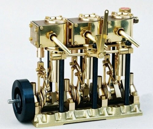 SAITO Works T3DR Steam engines Boiler Burner Model Japan Gold Color