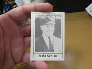 autograph card Baseball Jocko Conlan - Picture 1 of 3