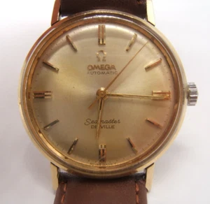 OMEGA SEAMASTER DEVILLE AUTOMATIC WRISTS WATCH VERY CLEAN WORKING PROPERLY - Picture 1 of 9