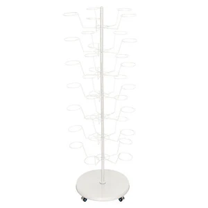Standing Hat Rack 7-Tier Freestanding Hats Rack Stand for Home or Commercial - Picture 1 of 12
