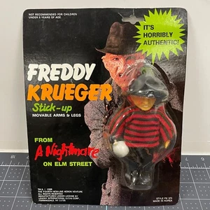 Vintage Freddy Krueger From A Nightmare on Elm Street Stick-Up Figure 1988 - Picture 1 of 4