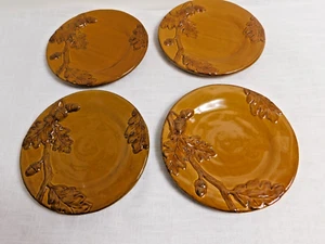 A7 - Cracker Barrel Bountiful Harvest Salad Plates Lot of 4 - Picture 1 of 5