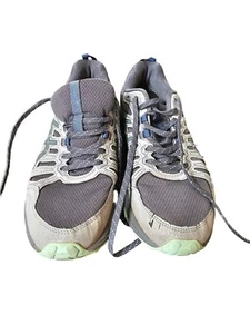 Asics Gel_Venture 7 Women's Running Shoes 1012A476 Blue/Silver/Green Size 9 - Picture 1 of 6