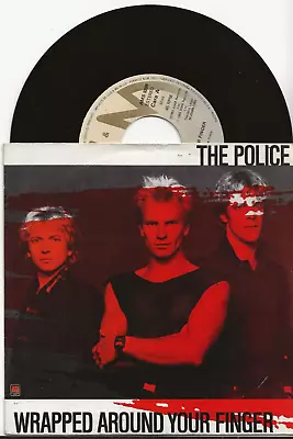 THE POLICE WRAPPED AROUND YOUR FINGER SINGLE FROM SPAIN WITH PIC SLEEVE, MINT - Image 1 of 2