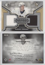 2005-06 SPx Winning Materials /350 Sidney Crosby #WM-SC Rookie RC