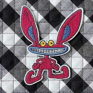 Ickis Aaahh!!! Real Monsters 90’s Nostalgia Nickelodeon Iron On Patch - Picture 1 of 2