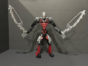 LEGO 8764 VEZON & FENRAKK Bionicle building set Custom FIGURE INCOMPLETE!
