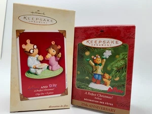 Set Hallmark 2002 Arthur & DW 'A Perfect Xmas' und 2001 Arthur 'A Perfect Xmas!' - Bild 1 von 2