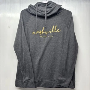 Heat Last Gray 'Nashville Music City Women’s Pullover Size Large - Picture 1 of 10