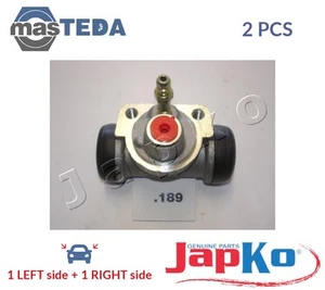 67189 DRUM WHEEL BRAKE CYLINDER PAIR REAR JAPKO 2PCS NEW OE REPLACEMENT - Picture 1 of 5