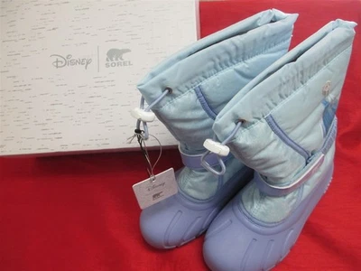 BOTA JUVENIL DISNEY SOREL FROZEN NUEVA EN CAJA MORADA/GRIS TALLA 3 ELSA Foto 1 de 4